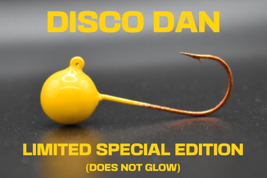 Limited special edition Disco Dan yellow jig
