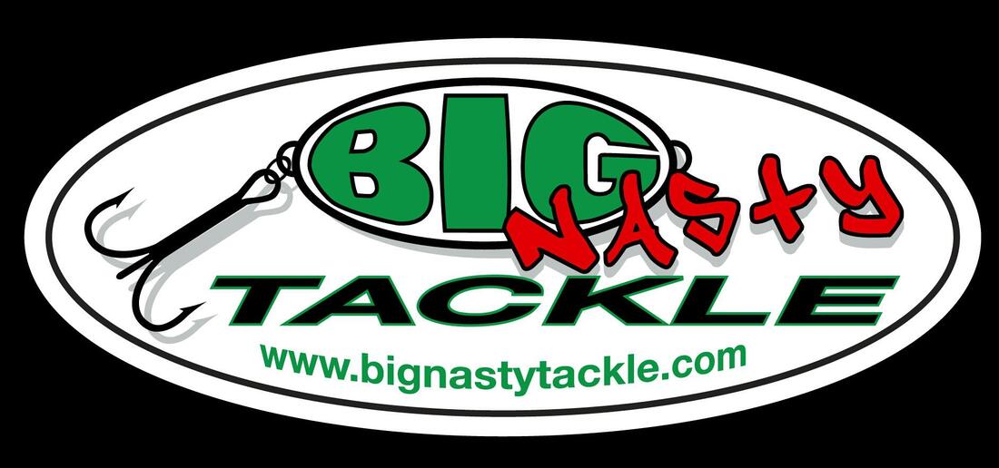 Big Nasty Tackle logo on black background